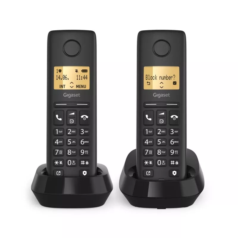 Gigaset Pure 100 Duo — langaton puhelin, DECT-käsipuhelinpari tukiasemalla