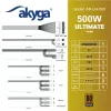 Akyga Ultimate AK-U4-500 ATX-virtalähde 500 W, 80 PLUS Bronze, aktiivinen PFC, 120 mm tuuletin
