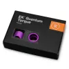EK Water Blocks EK-Quantum Torque Puristusrenkaat STC 16, Violetti, 6 kpl:n pakkaus