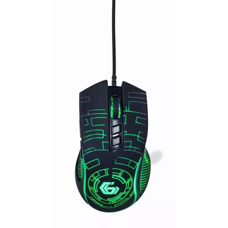 Gembird MUSG-RGB-01 hiiri oikeakätisille USB Type-A 3600 DPI