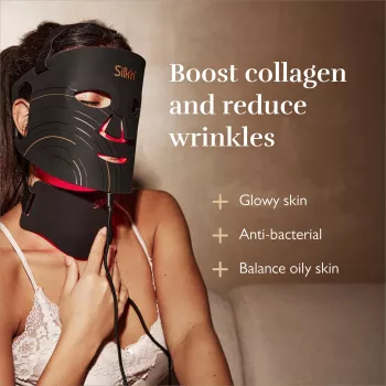Valoterapialaite Silk'n FNLM2PEU001 — musta, paristokäyttöinen, anti-aging/ryppyjen vastainen