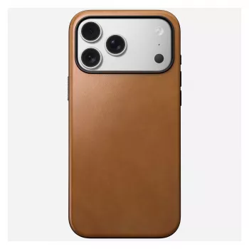 Nomad Modern Leather Case -suojakotelo ja kansi iPhone 17 Pro Max -puhelimelle, 17,5 cm (6,9