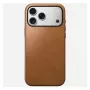 Nomad Modern Leather Case -suojakotelo ja kansi iPhone 17 Pro Max -puhelimelle, 17,5 cm (6,9 inch), Tan, nahka + PC/TPU