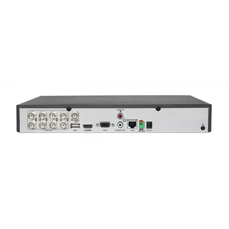 Hikvision Digital Technology iDS-7208HQHI-M1/S 5-in-1-verkkotallennin musta