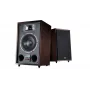 Magnat TRANSPULS 800A -kaiutinjalusta 2-tie langallinen & langaton 2×60 W, Bluetooth 5.0, HDMI, musta/ruskea
