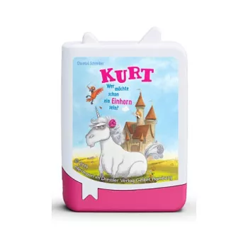 Kirja-Tonies: Kurt - Ein Einhorn wollte er sein, äänikirjahahmo