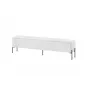 TV-taso Cama Meble VERA 190x40x50 cm, mattavalkoinen, lastulevytaso