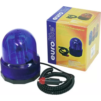 EUROLITE hälytysvalo COL-1221 — 12 V, 21 W, sininen pyörivä välkkyvalo