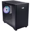 InWin A3 Mini Tower karkaistu lasi – musta