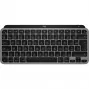 Logitech Master Series MX Keys Mini for Mac – näppäimistö – kompakti – taustavalaistu – langaton – Bluetooth LE – AZERTY – ranska – avaruudenharmaa (920-012646)