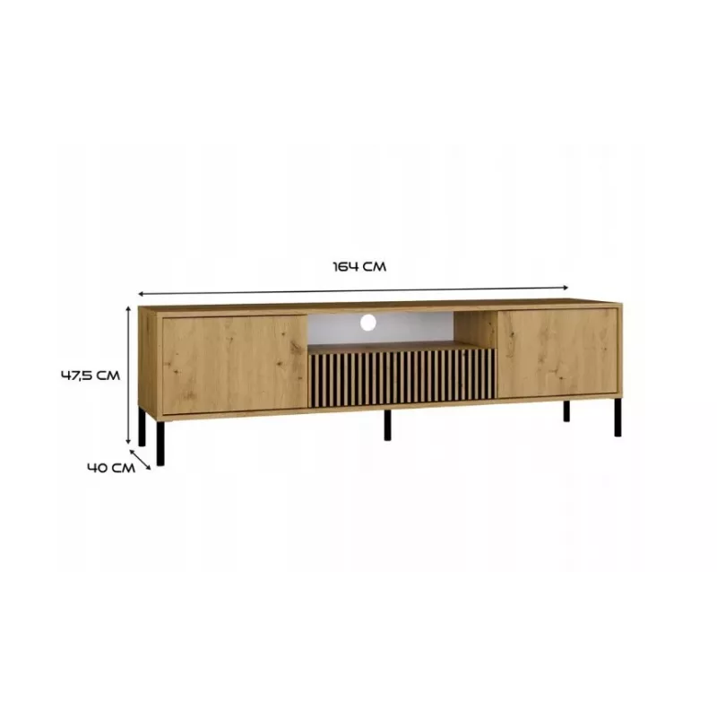 RTV KAMARO 160 ohut/GŁ ARTISAN OAK