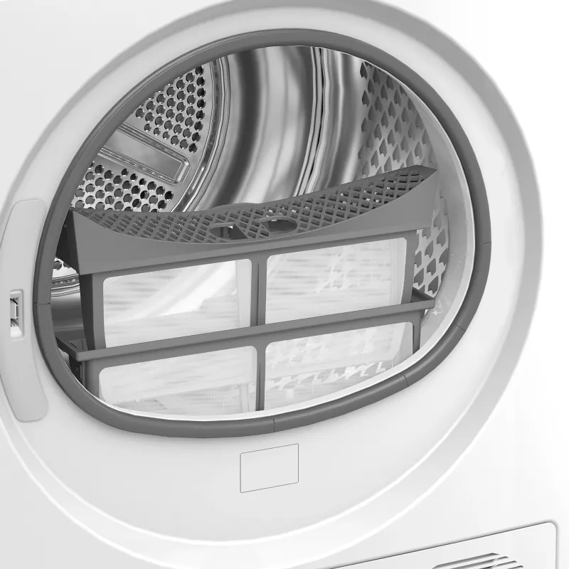 BEKO pyykkiteline BM3T372E0W, 7 kg, energialuokka E, syvyys 54,5 cm