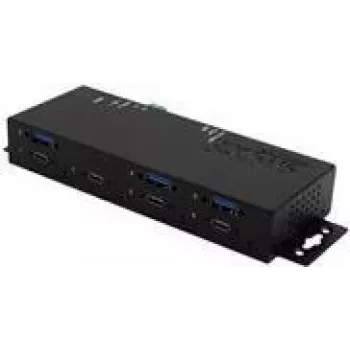 Exsys EX-1237HMVS - keskitin - 3 x USB 3.2 Gen 2 + 4 x USB-C 3.2 Gen 2