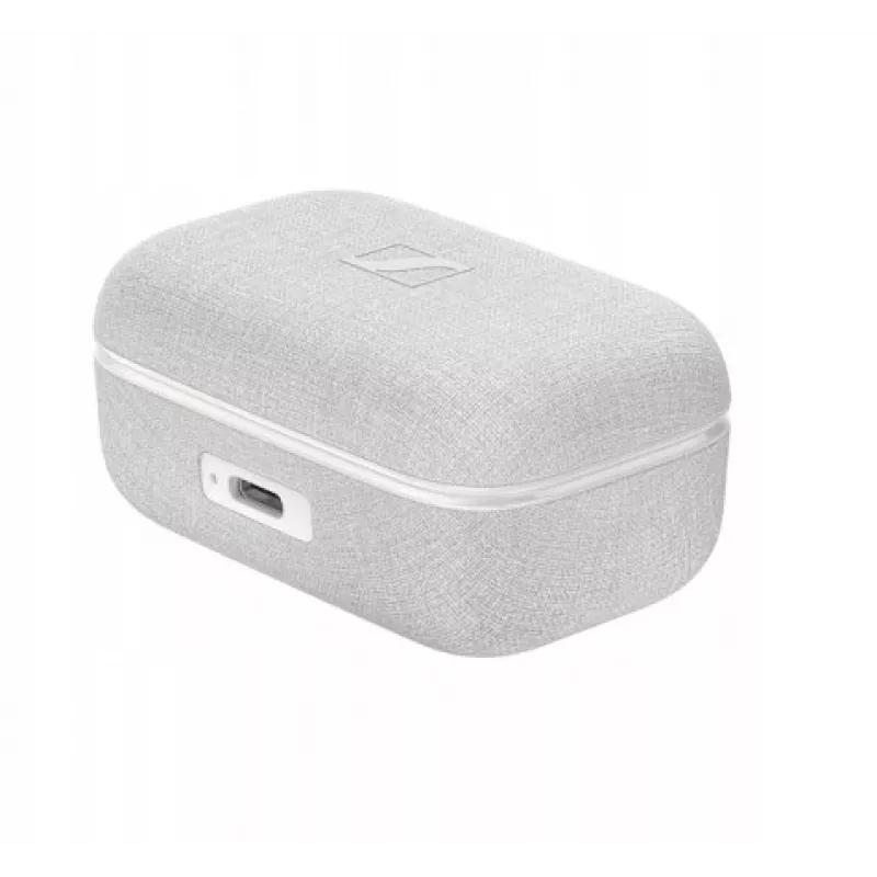 SENNHEISER Momentum MTW4 langattomat Bluetooth Noise-Cancelling urheilunappikuulokkeet - valkoinen & hopea