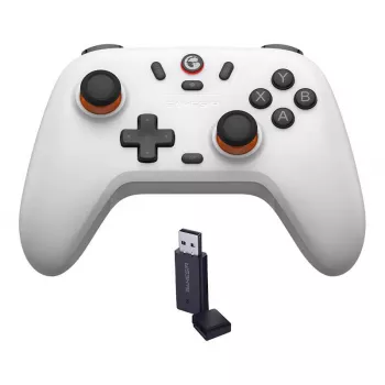 Langaton peliohjain GameSir T4n Lite valkoinen Bluetooth-yhteensopiva, langaton, ladattava