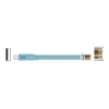 Delock USB 2.0 – RS-232-sarja RJ45 -konsolisovitinkaapeli, 3 m, sininen