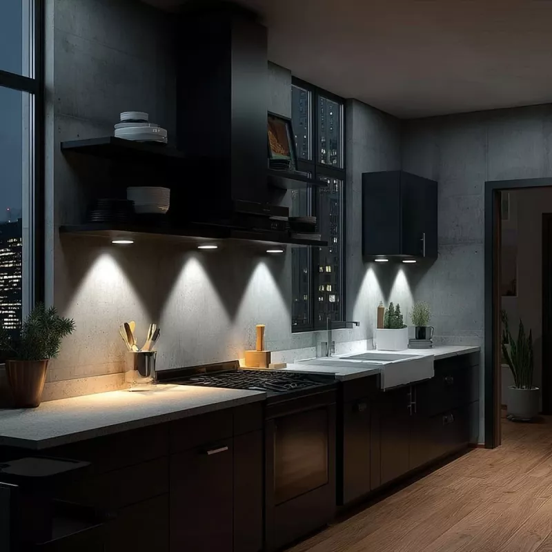 Maclean Energy MCE165 kaukosäädettävä LED-valaisinsarja, AAA-paristot, 6 kpl sarjassa