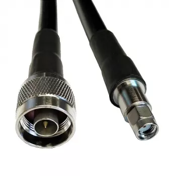 Kaapeli LMR-400, 2 m, N-uros – RP-SMA-uros