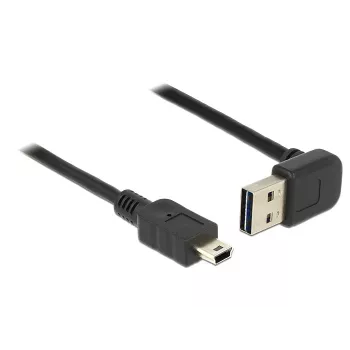 USB-kaapeli DeLOCK 1 m USB 2.0-A - Mini-USB B musta