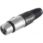 Mikrofoni ShiverPeaks S/CONN maximum connectivity XLR-liitin musta 55022-S