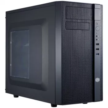 Cooler Master N200 - torni - Mini ITX / Micro ATX - ilman virtalähdettä (ATX / PS/2)