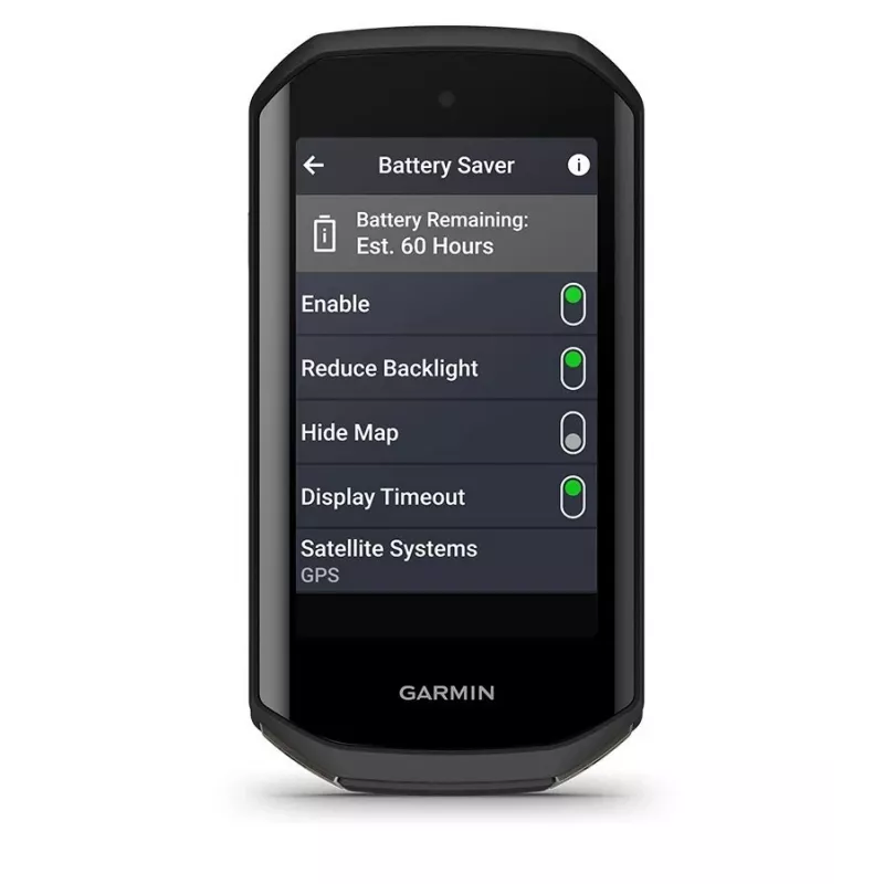 GPS-pyörätietokone GARMIN Edge 1050, 3,5 tuuman näyttö, musta