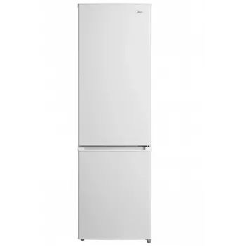 Vapaasti seisova yhdistelmäjääkaappi Midea MDRB380FGE01A, 270 L, No Frost, 180 cm, 41 dB, energiatehokkuusluokka E, valkoinen
