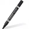 Pysyvä merkkiaine Staedtler Lumocolor permanent duo 348 B musta 1 kpl