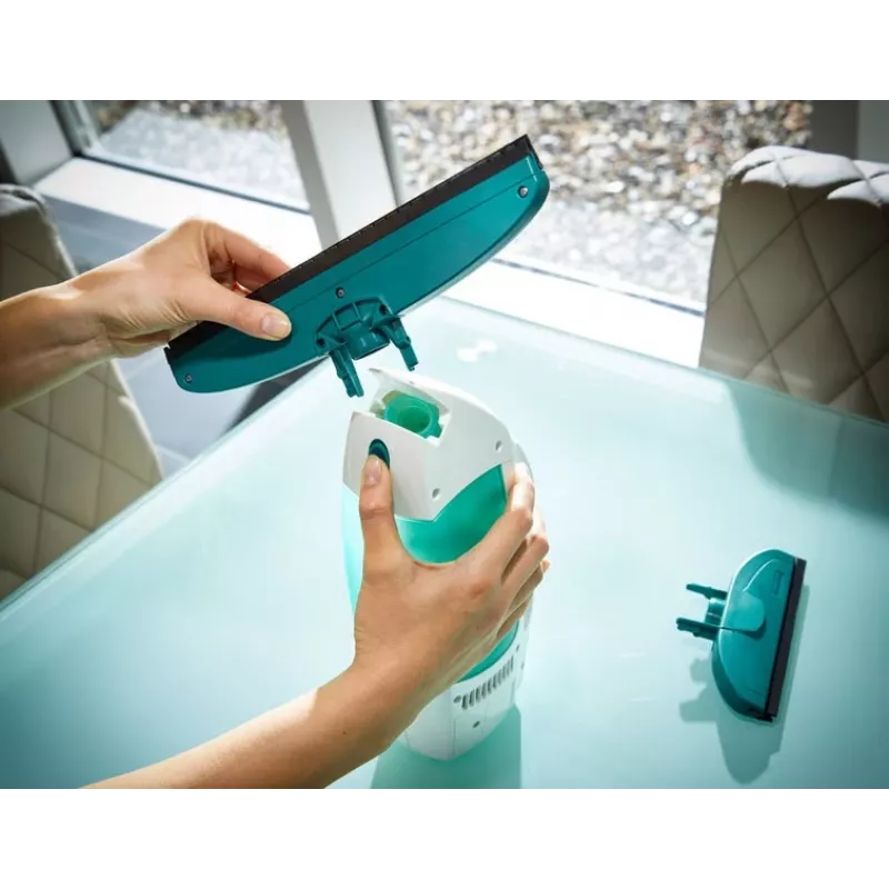 Leifheit ikkunaimuri lasinpesuri Dry&Clean kahvalla ja pesuharjalla 51003
