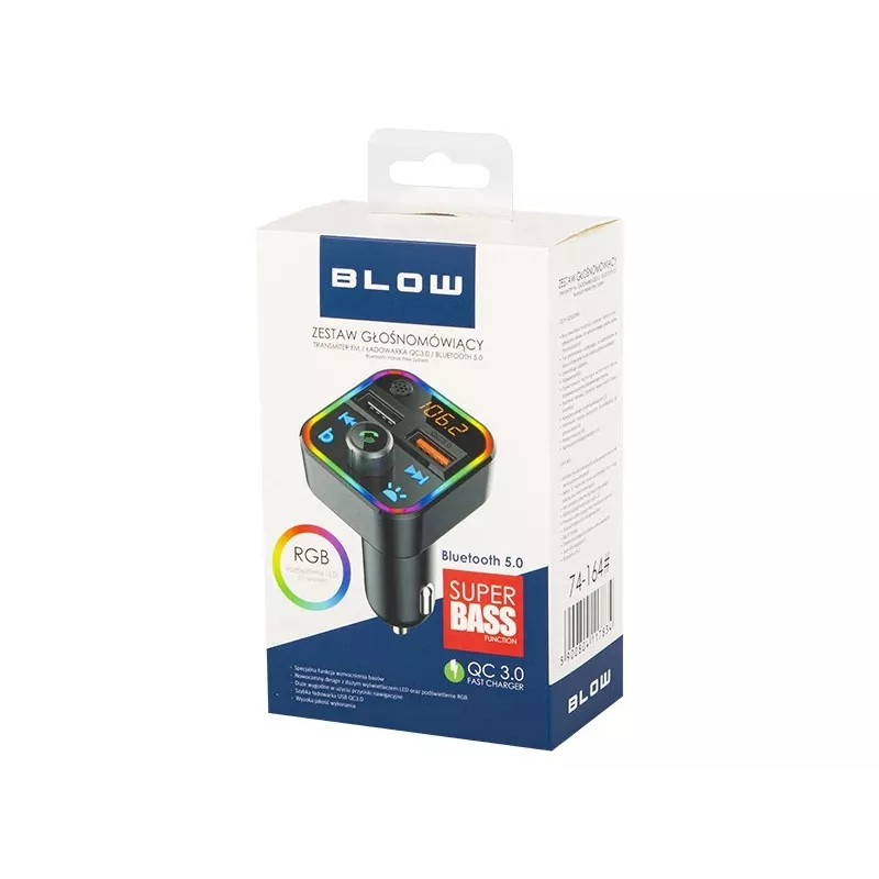 FM-lähetin BLOW 74-164# Bluetooth 87,5 - 108 MHz