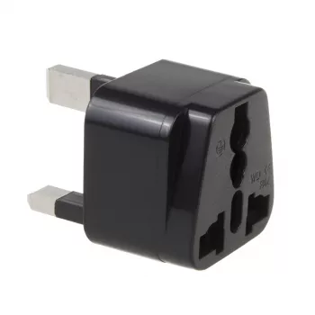 Adapteri sovitepistoke UK-EU, 13A, turvallinen