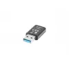 Langaton USB-verkkosovitin LANBERG NC-1200-WI, WLAN USB 2.0, 2 sisäistä 2 dBi antennia, jopa 5000 Mbit/s