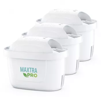 Vesifiltterikasetti BRITA Maxtra+ Pure Performance, teknopolymeeri, 150 L kapasiteetti, 3 kpl