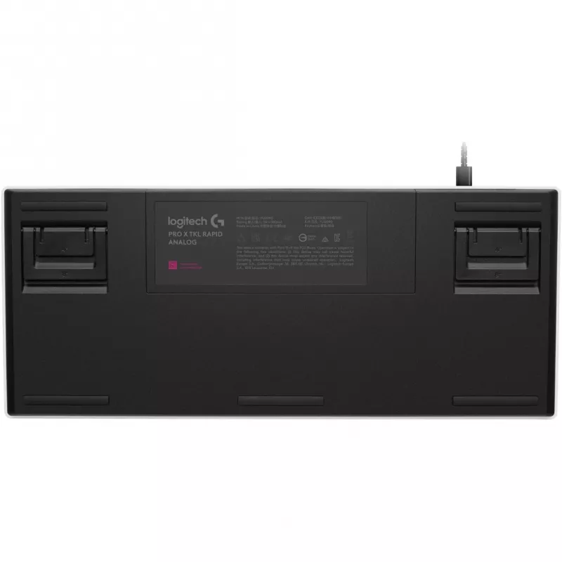 Logitech G PRO X TKL RAPID pelinäppäimistö, QWERTZ-asettelu, valkoinen (920-013240)