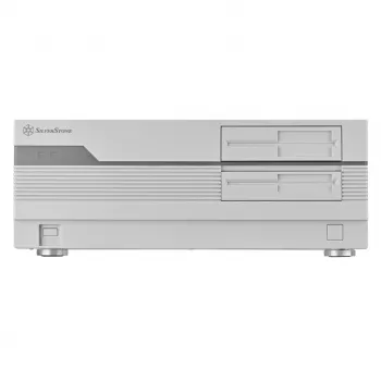 Silverstone SST-FLP01W -tietokonekotelo, HTPC, valkoinen