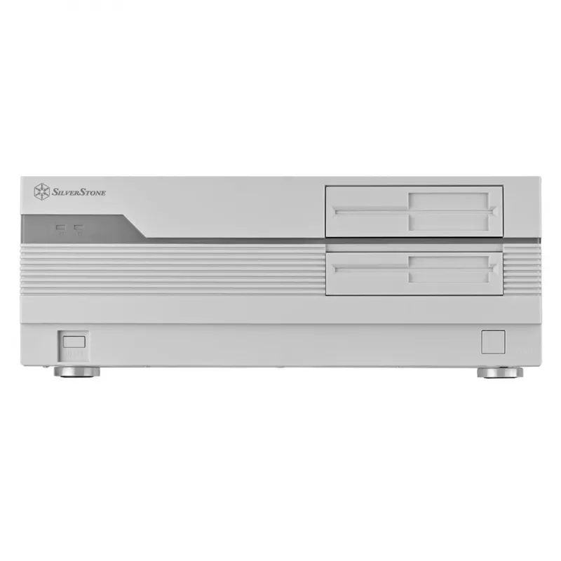Silverstone SST-FLP01W -tietokonekotelo, HTPC, valkoinen