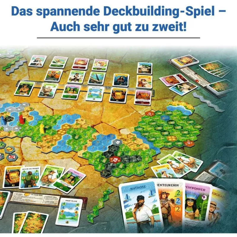 Ravensburger 27457 Kilpajuoksu El Doradoon lautapeli, uusi painos