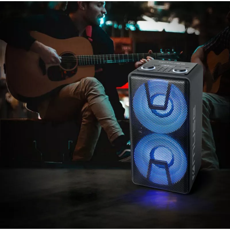 Muse Party Box kaiutin M-1805 DJ 150 W langaton yhteys musta Bluetooth
