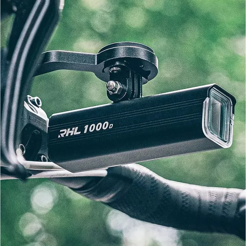 Rockbros RHL1500 pyörän etuvalo, 1500 lm, 5000 mAh, IPX6, musta