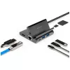 Pidike tabletille/älypuhelimelle 7in1 Dex HDMI/RJ45