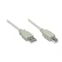 Good Connections USB2.0 -kaapeli A-B harmaa 5 m