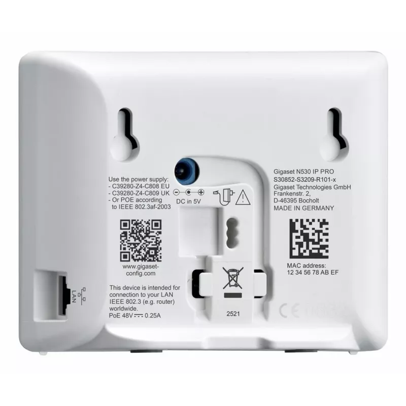 Gigaset N530 IP PRO + S700H PRO DECT-puhelin numeronäytöllä antrasiitti