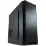 LC Power Classic 7040B - MDT - ATX - ilman virtalähdettä - musta, harjattu alumiini / musta - USB/audio