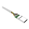 Silicon Power Boost Link PVC LK10AC USB-kaapeli 1m USB A USB C valkoinen