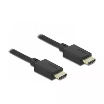 DELOCK High Speed HDMI -kaapeli 48 Gbps 8K 60 Hz 1m