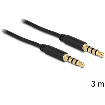 Audiokaapeli DeLOCK 3,5 mm - 3,5 mm 3 m
