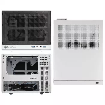 PC-kotelo Silverstone SG13 Mini Tower musta
