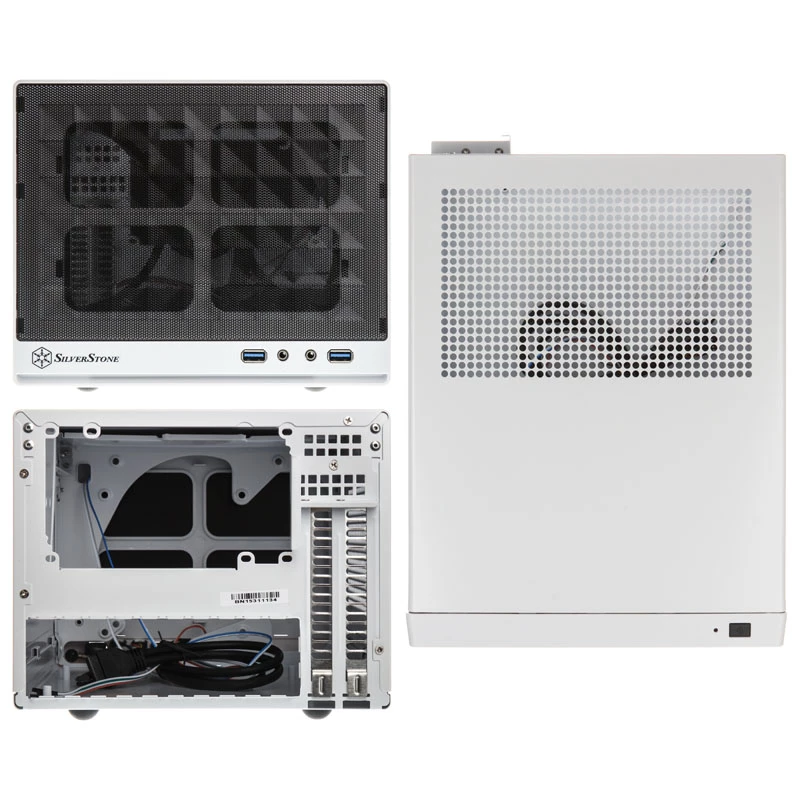 PC-kotelo Silverstone SG13 Mini Tower musta