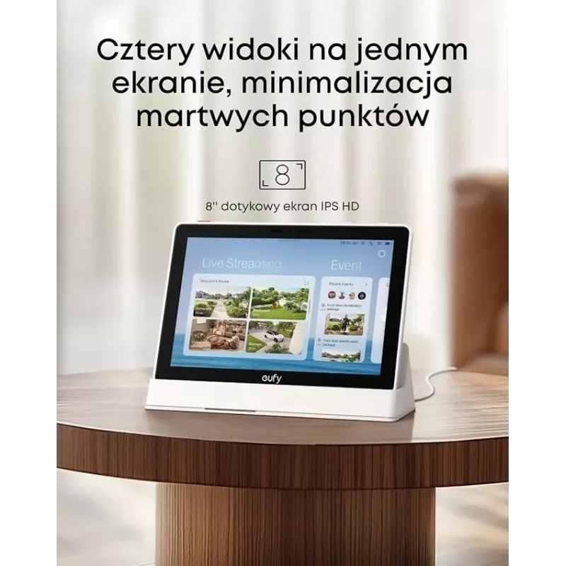 Kodin turva-assistentti Anker Eufy T87A03W1 älylaite musta/valkoinen