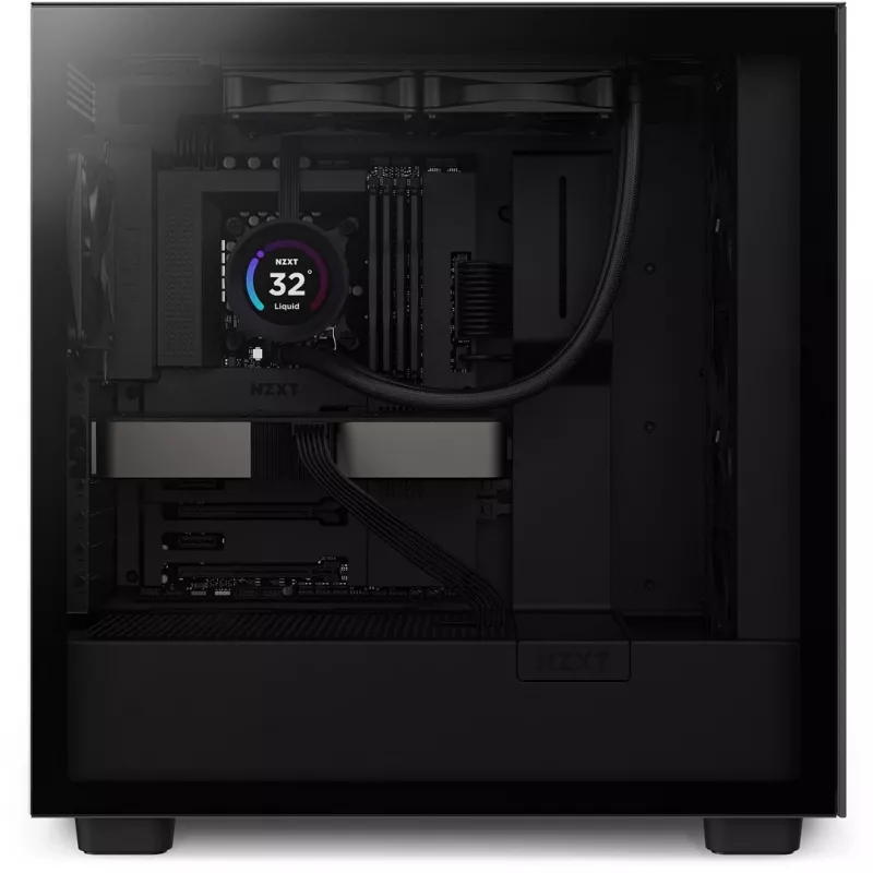 All-in-One-nestekühler NZXT Kraken Elite 240 12 cm musta